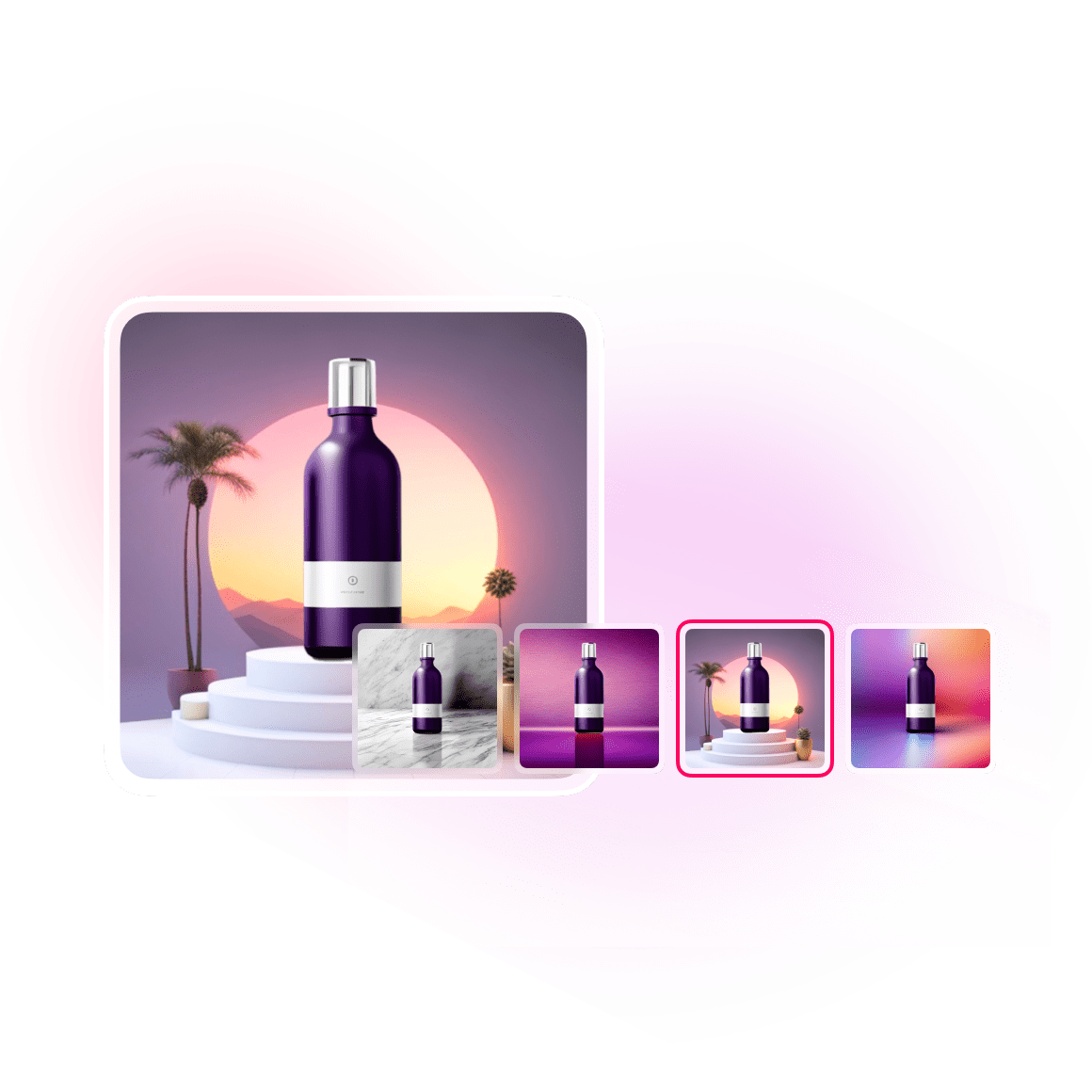 Product photography tool by Bazaart, powered by ai to change photo background